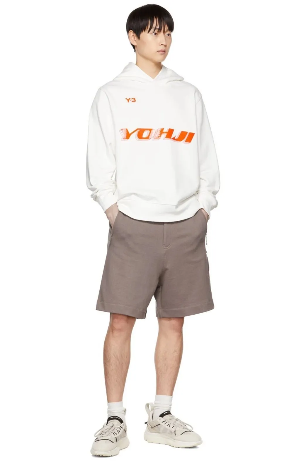 Yohji Yamamoto  |Pullovers Unisex Street Style Long Sleeves Cotton Logo