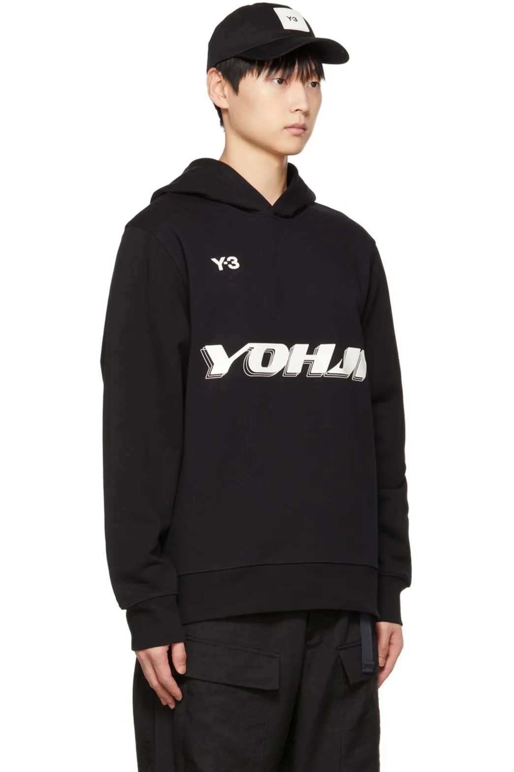 Yohji Yamamoto  |Pullovers Unisex Street Style Long Sleeves Cotton Logo