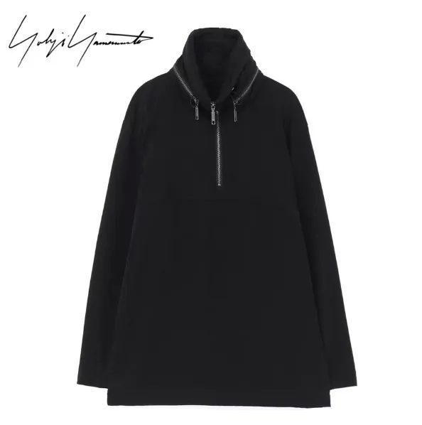 Yohji Yamamoto  |Pullovers Unisex Street Style Long Sleeves Plain Designers