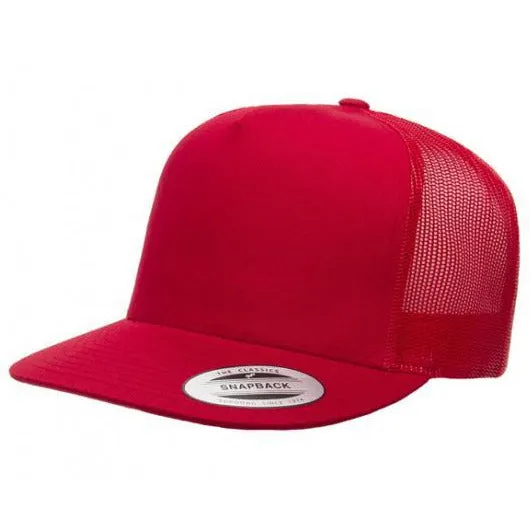 Yupoong Adult 5-Panel Cotton Twill Snapback Cap